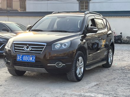 吉利GX7 2015款 经典版 1.8L 手动都市型 国V