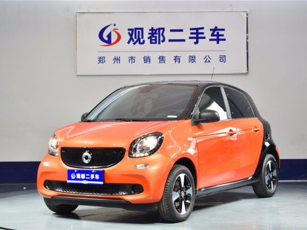 smart forfour 2018款 1.0L 52千瓦激情版