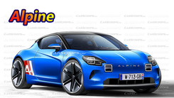 Alpine纯电跑车渲染图曝光 将采用全新平台打造