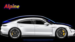 Alpine曝光纯电新车型渲染图 或为四门轿车